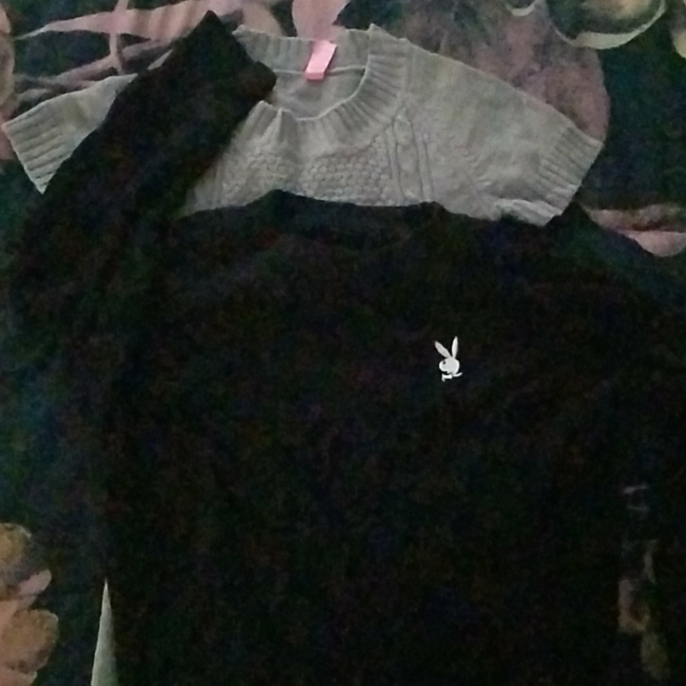 2 playboy sweaters